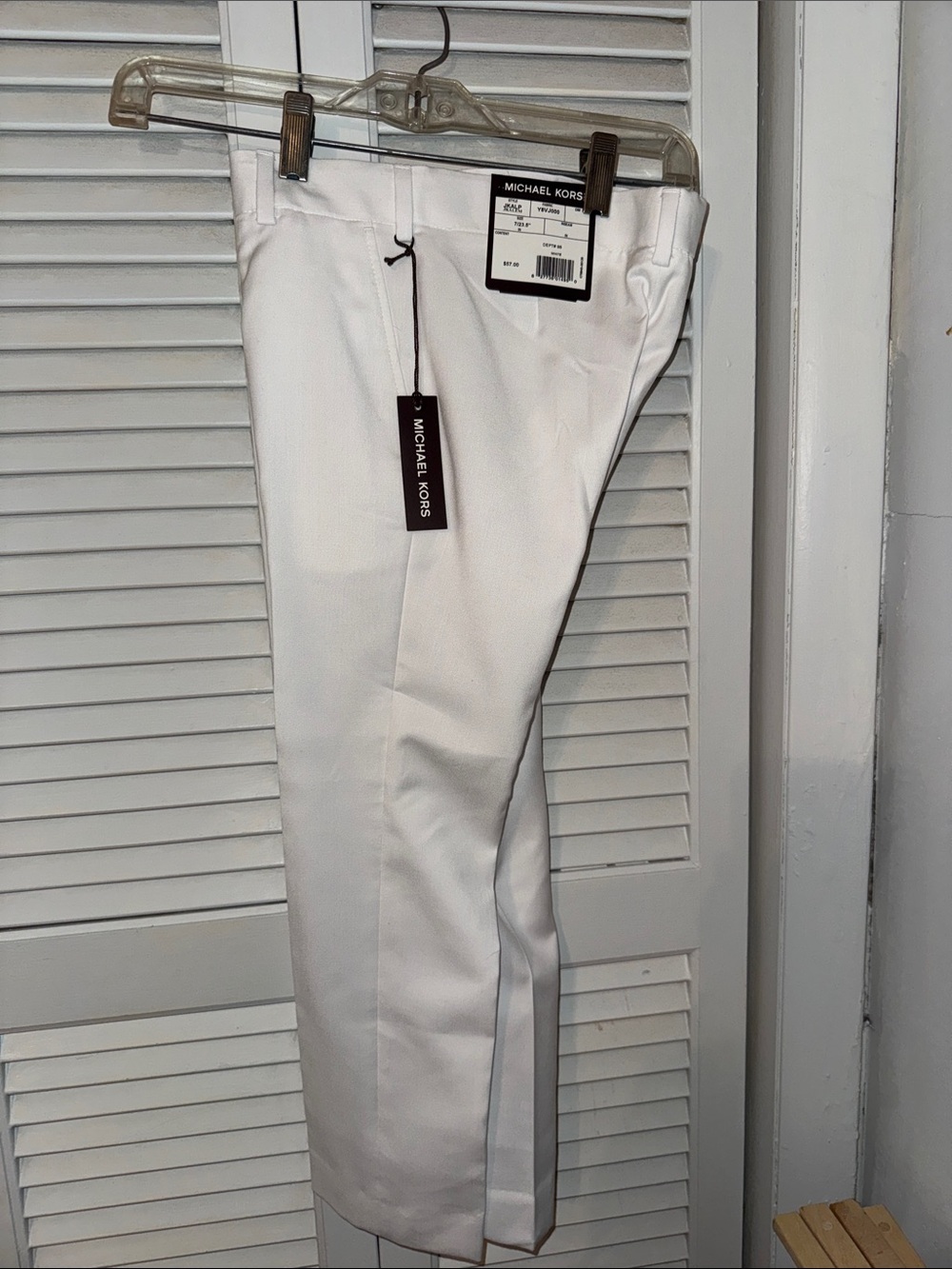 White  dress pants size 7 boys
